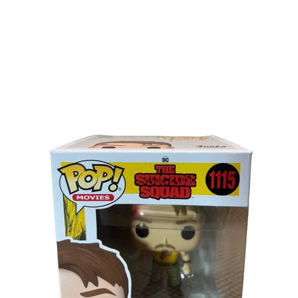 NIB Funko Pop!DC - The suicide Squad - Rick Flag #1115 Pop Movies Gift - Picture 2 of 10